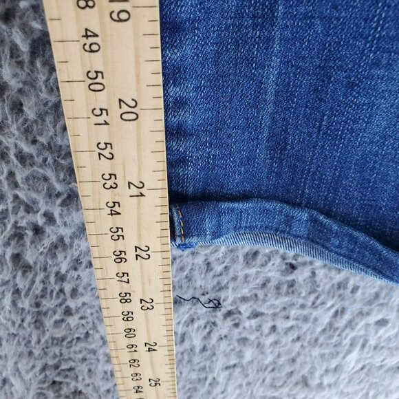 Arizona Jeans Mens 48x22 Blue Relaxed Straight Stretch Denim *Read* - Picture 7 of 12